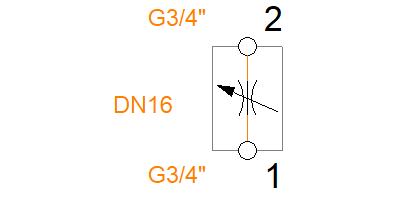 NDV-DN16-G3/4"